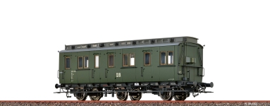 Brawa 45492 - H0 - Abteilwagen B3u, DR, Ep. III